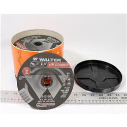 WALTER A-30 COMBO GRINDING DISC 6" X 1/8 X 7/8