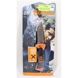 GERBER SURVIVAL FOLDING SHEATH KNIFE WITH SHEATH