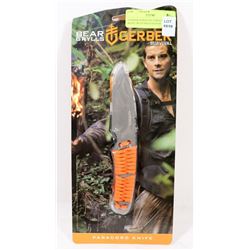 GERBER SURVIVAL PARACORD KNIFE WITH SHEATH NEW