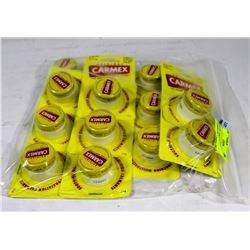 LOT OF 12 NEW IN PACKAGE CARMEX LIP BALM