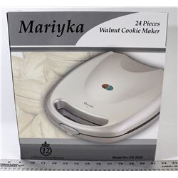 NEW MARIYKA 24 PC WALNUT COOKIE MAKER
