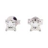 0.45 ctw Diamond Stud Earrings - 10KT White Gold