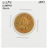 1897 $5 Liberty Head Half Eagle Gold Coin