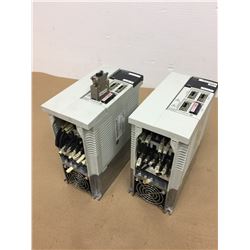 (2) Mitsubishi MDS-B-SVJ2-10 Servo Drive Units