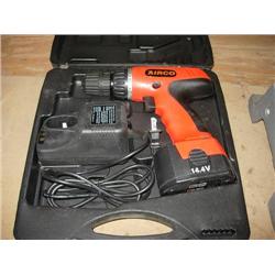 Airco cordless drill - 14.4 volt and case
