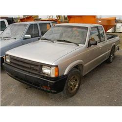 1989 Mazda B2200 Pick-up, VIN JM2UF3132K0742540