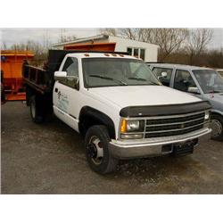1993 GMC 1 Ton Dump Truck, certified, e-tested, V