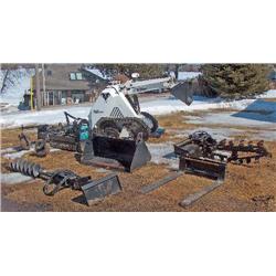 2002 Ramrod 1150T with 42in. bucket, trencher, sn