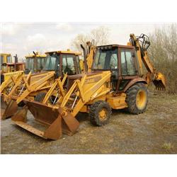 126 580SK Turbo Case Backhoe, 4x4 Extendahoe SN JJ60179