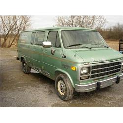 1993 Chev Van, VIN 2GCEG25H9D4122154