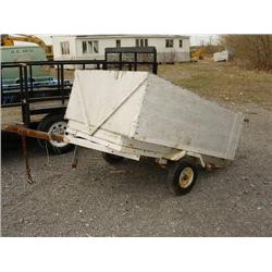 Small grey trailer