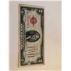 Image 1 : 1928 G Series 2 Dollar RED SEAL Note Nice Early WW1 Era Bill
