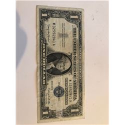 1957 B Series 1 Dollar Silver Certificate Note XF  High Grade