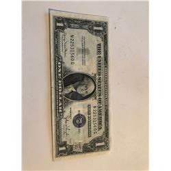1935 D Series 1 Dollar Silver Certificate Note AU  High Grade