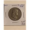 Image 1 : 1961 Franklin Silver Half Dollar