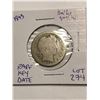 Image 1 : 1893 Rare Key Date Liberty Head V Nickel Nice Early US Coin