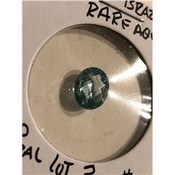 Rare 3.00 Carat BRAZILIAN AQUAMARINE Tested Natural