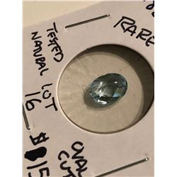 Rare 2.80 Carat BRAZILIAN AQUAMARINE Tested Natural