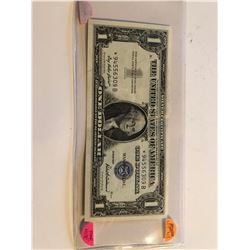 1957 Silver Certificate STAR NOTE AU High Grade Beautiful Note