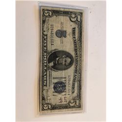 1934 D Series 5 Dollar Silver Certificate VF/XF High Grade Note