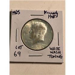 1965 P Kennedy Silver Half Dollar MS  High Grade