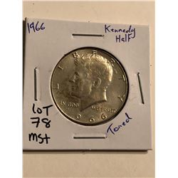 1966 P Kennedy Silver Half Dollar MS  High Grade