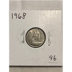 1968 Canadian Dime Nice Early High Grade Canada Coin