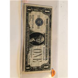 Extremely Rare 1 Dollar FUNNY BACK XF/AU High Grade