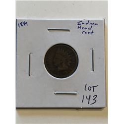 1889 Nice Early Indian Head Penny