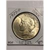 Image 1 : 1925 P Silver Peace Dollar Rare MS+ High Grade Nice Early US Coin