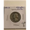 Image 1 : 1950 D Washington Silver Quarter Dollar Nice Early US Coin