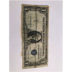 1935 G Series 1 Dollar STAR NOTE Serial 12292180G