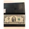 Image 1 : 2003 Series Federal 2 Dollar Bill UNC in Leather Binder with COA