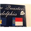 Image 2 : 2001 PHILADELPHIA Edition State Quarters Set IL NY NC RI VT KY in Original Package with Paperwork
