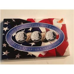 2003 PHILADELPHIA Edition State Quarters Set IL IL AL ME MO AR in Original Package with Paperwork