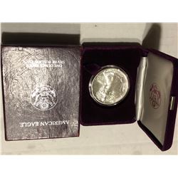 1989 P PROOF Silver Eagle in Original Box