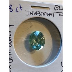 Rare Beautiful 5.80 BLUE TOPAZ Investment *GEM QUALITY Oval Diamond Cut