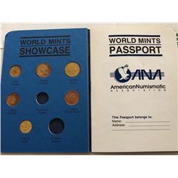 ANA World mints Passport 1991 Coin Collection in Original Book