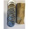 Brilliant Uncirculated Roll of 12 Total 1965 Silver Kennedy Half Dollars