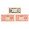 Image 2 : Treasury Notes, 1927, Lot of 3 Notes, One 1 Yuan and two 10 Yuan notes