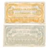Image 2 : Banco Del Norte, 1882 Remainder Banknote Pair.