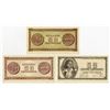 Image 1 : Bank of Greece, Inflation Issue, 1943 Color Trial Progress Proof Trio.