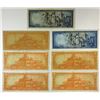 Image 2 : Bank of Greece. 1954-1955. Assortment of Issued Banknotes.