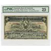 Image 1 : Banco de Guatemala, 1925) "Reissue"  Issue Banknote.
