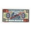 Image 1 : Banque De La Republique D'Haiti, L.1979, Specimen Banknote.