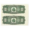 Image 1 : Banque De La Republique D'Haiti,1988 Proof Uncut Pair.