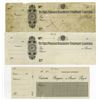 Image 1 : Punjab Banking Co. Ltd. 19xx (ca.1910's). Trio of Waterlow & Sons Proof Checks.