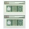 Image 2 : Bank of Libya. 1963 // AH1382. Pair of Sequential Issued Notes.