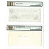Image 2 : Banco Mercantil Mexicano, ND (1882) Face & Back Proof Pair