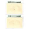 Image 2 : Banco De San Luis Potosi, ND (ca.1897-1913) 500 Pesos Face and Back Proof Pair.